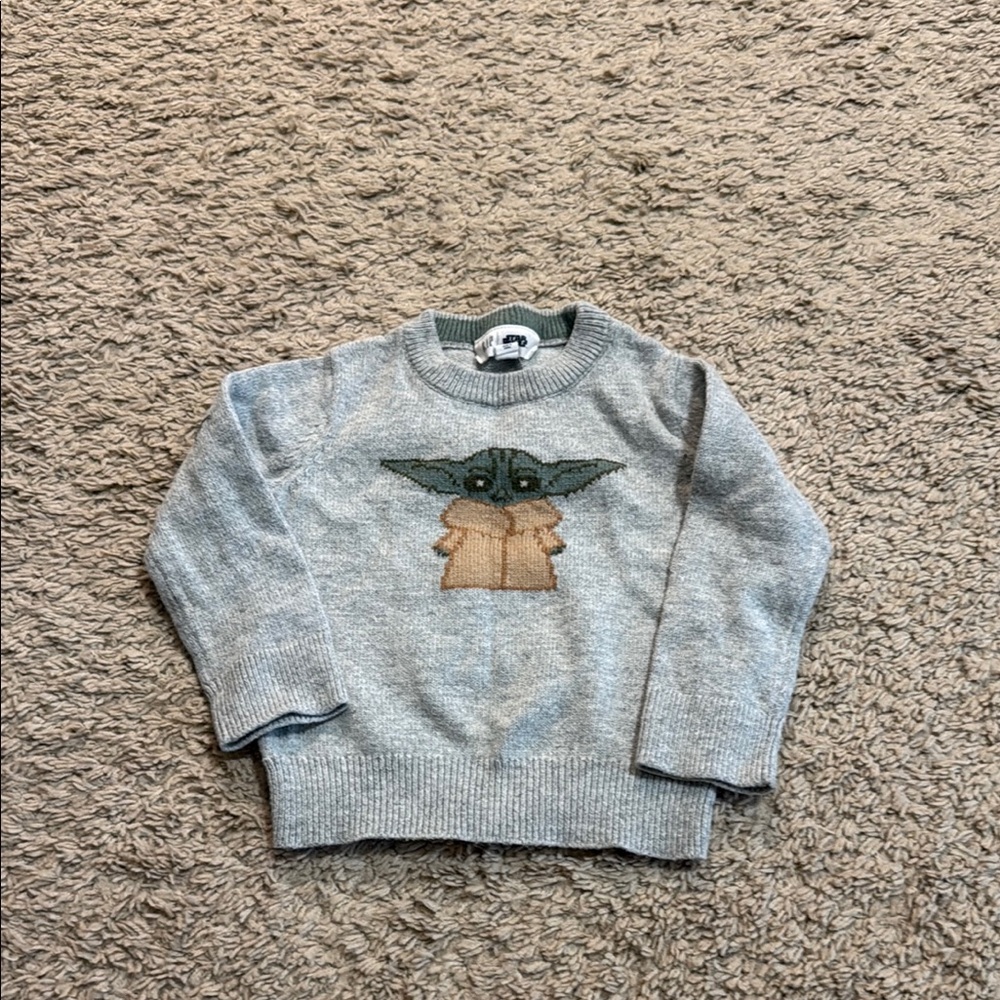 GAP Star Wars Gray Knit Sweater